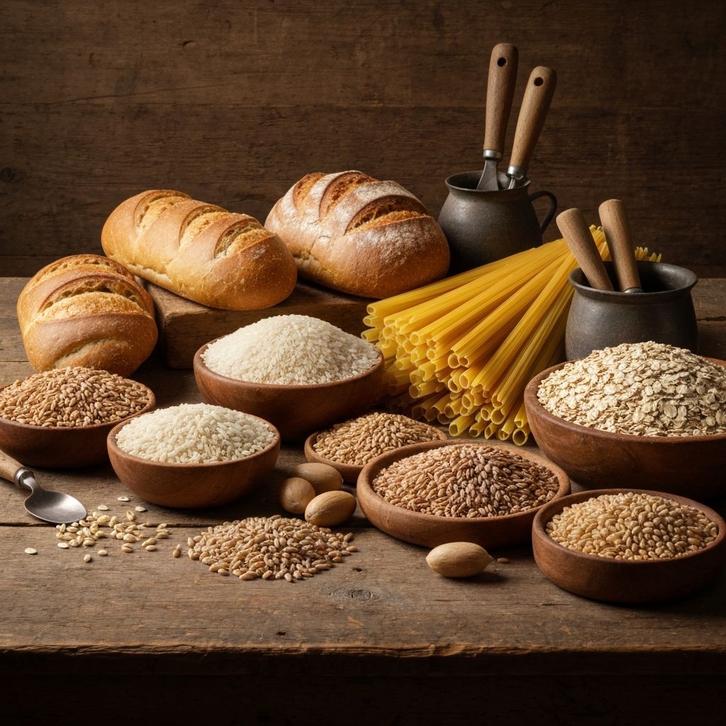 Getreideprodukte im Alltag